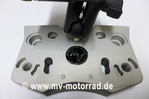 MV Handlebar Adaptor Plate FITS YAMAHA FJR 1300 model 2013+ - 901440 - Picture 2 of 2