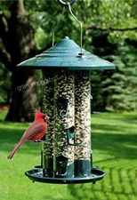 WOODLINK TRIPLE TUBE BIRD SEED FEEDER WL3TUBE ATTRACT MORE BIRDS FREE SHIPPING