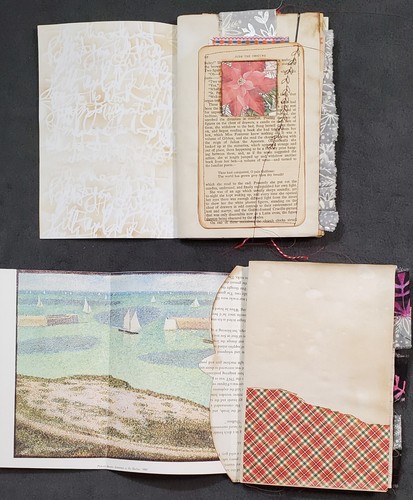 Junk Journal Weihnachten Thema Signaturen OHNE COVER, 20 Seiten (80 Vorder- & Rückseite) C3 - Bild 3 von 19