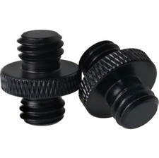 2pc 3/8in Male-3/8in Male Threaded Tripod Screws