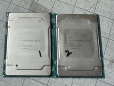 LOT OF 2 Intel Xeon Silver 4114 2.2Ghz 10-Core 13.75MB LGA3647 CPU SR3GK
