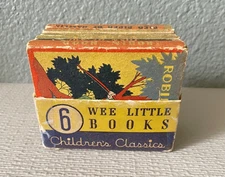 Antique Whitman Publishing 1934 Children's Classics Wee Little Books Walt Disney