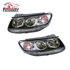 Headlamps Assembly For 2007 2008 2009 2010 2011 2012 Hyundai Santa Fe Headlights