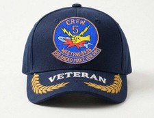 Customized Name Embroidered Hat Us Naval Squadron Deployment, Veteran Cap, Gift