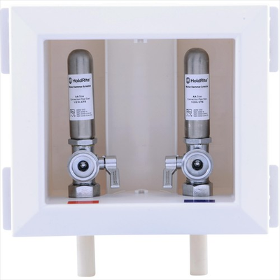 #ad 3 4 Inch MHT Washing Machine Outlet Box with Water Hammer Arrestors Pre Asse... $48.44