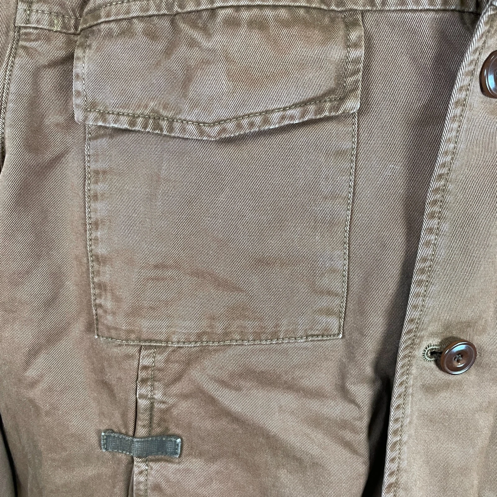 Atlantic Rancher Boatyard Cruiser Jacket Mens L Tobacco Cotton Chore Pristine - product detail image 5