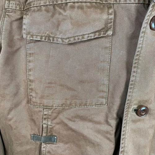 Atlantic Rancher Boatyard Cruiser Jacket Mens L Tobacco Cotton Chore Pristine image 5