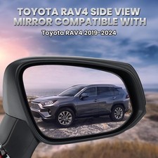 Right Passenger Side Mirror Compatible with Toyota RAV4 2019 2020 2021 2022 2023