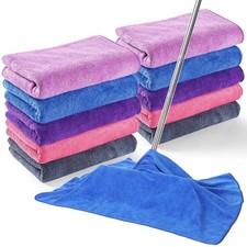 10 Pcs Extra Large Microfiber Cleaning Cloth 30" x 20" Large Floor Microfiber...