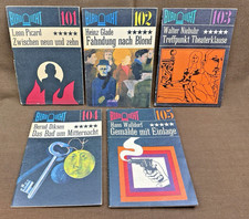 DDR Krimireihe BLAULICHT - Heft 101 - 105 - 5 Hefte -Guter Zustand- Sammler /JO