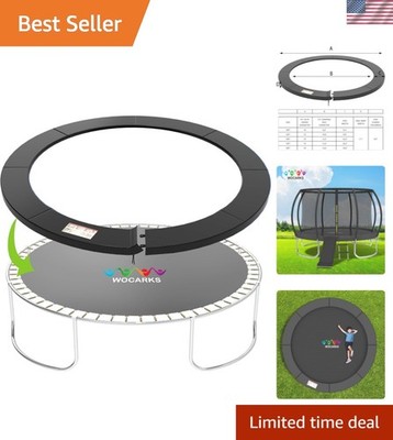 Trampoline Pad, 10ft 12ft 14ft 15ft 16ft Trampoline Replacement Safety Pad, W...