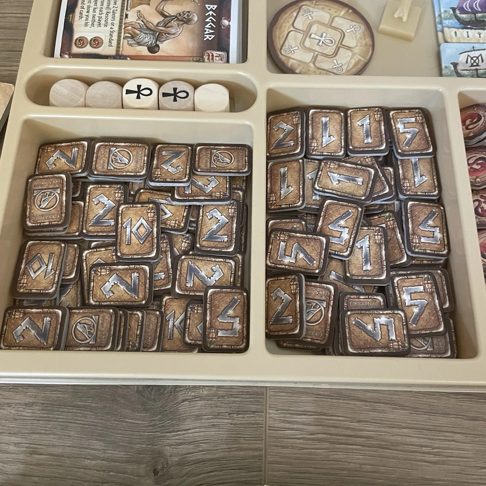 Cleopatra & the Society of Architects Board Game 1 Missing Piece Playable/Parts - Image 3 of 4