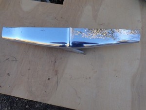 1954 Chevy REAR BUMPER / TRUNK GUARD Upper Section Original Chevrolet Accessory