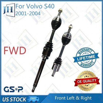 OE Pair Front CV Axle Shaft Joint Assembly For 2003-2004 Volvo V40 1.9L L4 FWD
