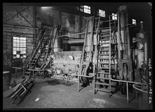 52. Detail of lifter valves, gas cylinder section, Bethlehem gas blowing engine
