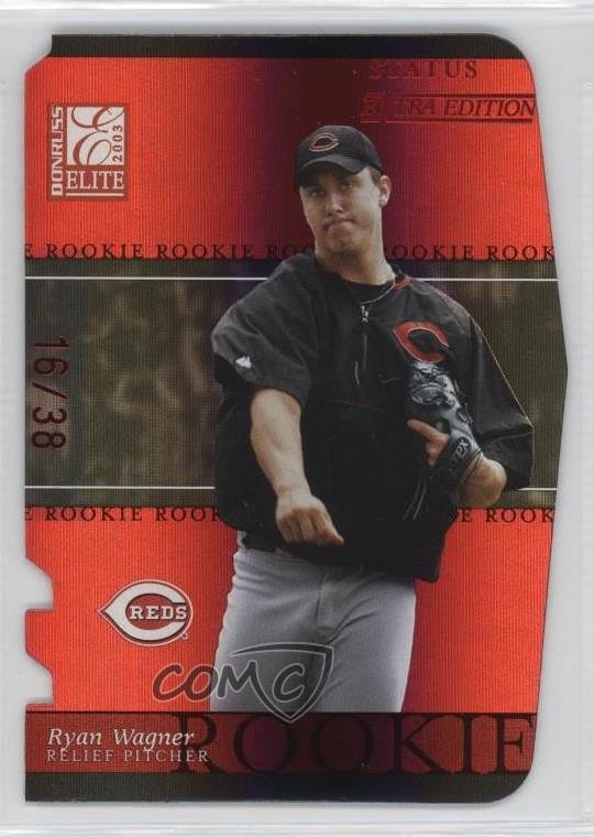 2003 Donruss Elite Extra Edition 16/38 Ryan Wagner #33 Rookie RC 0c6