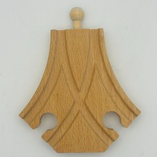 Brio - Wooden Railway 3.5  Double Curved Switch Track MFF