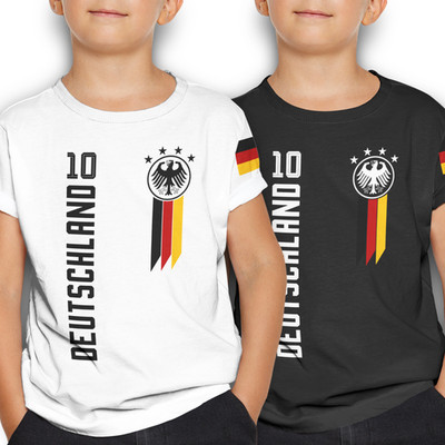 WM 2026 Deutschland Trikot T-Shirt Kinder Modern Wappen Geschenk Germany Fan
