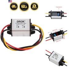 Waterproof DC Buck Converter Voltage Regulator 8V-22V to 3V-15V 3A Power Supply