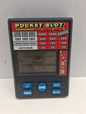Vintage 90s RADICA Pocket Slots Electronic Handheld Game Model  1370 WORKS