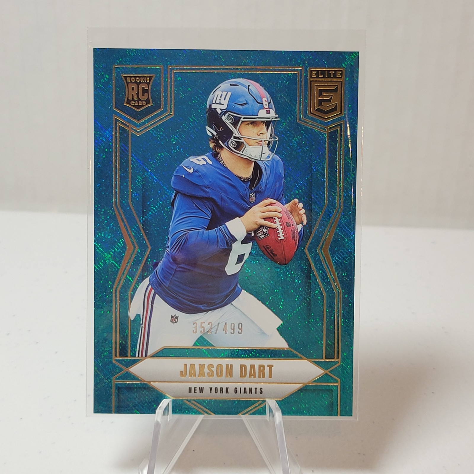 2025 Donruss Elite Jaxson Dart Teal Matrix Rookie /499 #103
