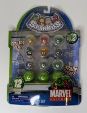SQUINKIES Marvel Universe Series 2 Set - 12 pack w/ 3 Mystery Capsules 2011 New