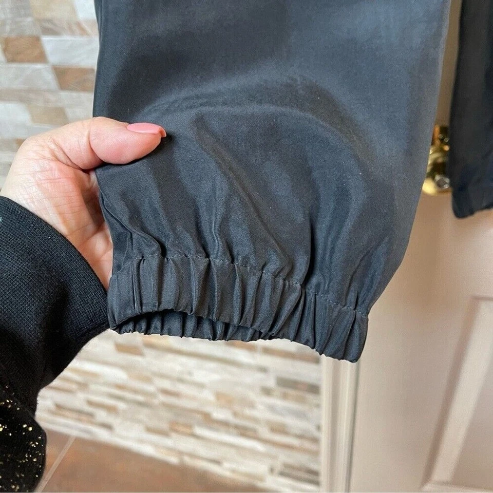 Joggers Twenty One 100% seda com cinto cinza tamanho pequeno - Imagem 3 de 4