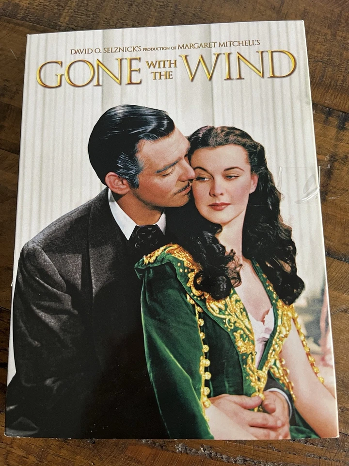 GONE WITH THE WIND-DVD BOX SET  as new CLARK GABLE- VIVIEN LEIGH- With Art Work - Image 3 of 4