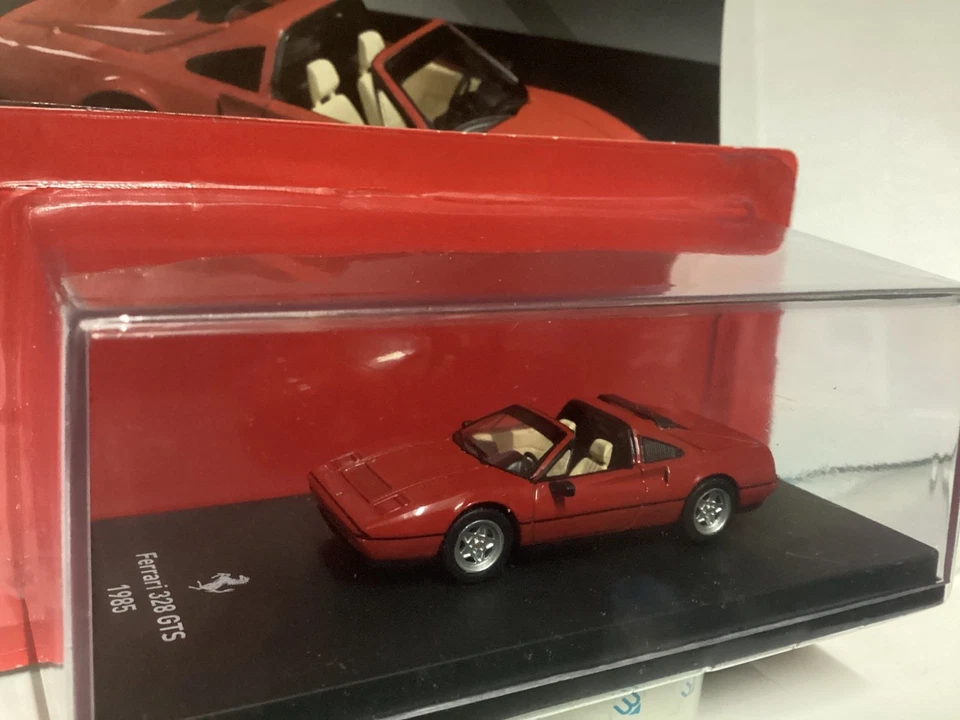 FERRARI 328 GTS 1985   1/64 diecast + BOOKLET Centauria Limited edition - Immagine 4 di 4