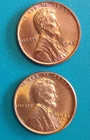 1945 P,D Lincoln Wheat Cent BRILLIANT Uncirculated Coins  see pics nice coin**