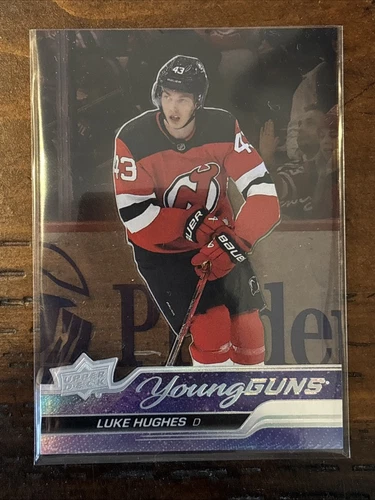 2023-24 Upper Deck Extended Series - Acetate Young Guns Luke Hughes #248 (RC)
