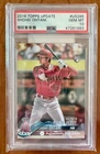 2018 TOPPS UPDATE #US285 SHOHEI OHTANI ROOKIE DEBUT RC PSA 10 GEM MINT
