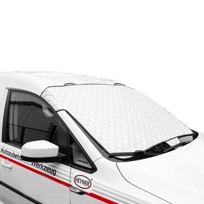 Heyner Frontscheibenabdeckung Premium Frostschutz Sonnenschutz mit Magneten