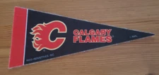 Calgary Flames 4" x 9" Felt Mini Pennant (Rico Industries).