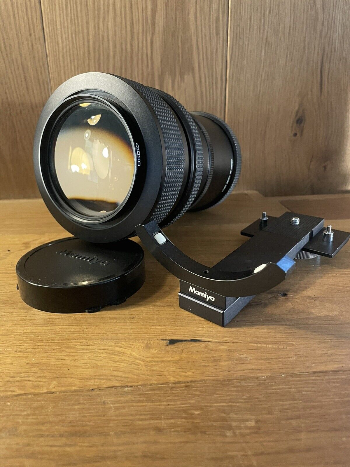 Blisko mięty w / Holder Mamiya Sekor C 100-200mm f/5.2W Standardowy zoom Lens/JP Super tania nowość