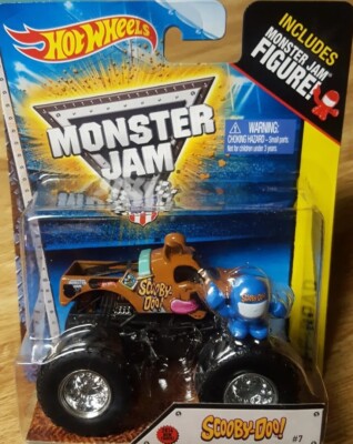 Hot Wheels Monster Jam Trucks Off Road Scooby-Doo Truck & Figure 1