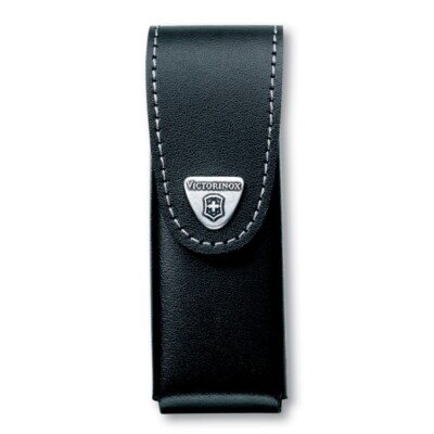 Victorinox - schwarzes Lederetui für Messer 111 mm 11 Stück und mehr - 4.0524.3