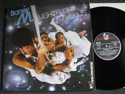Boney M.-Nightflight to Venus LP-1978 Germany-Hansa 26 026 OT- 5 Postcards