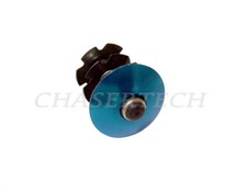 New MTB Bicycle Bike 1" 25.4mm Ahead Stem Headset Cap w/ Star Nut 22.2mm Teal