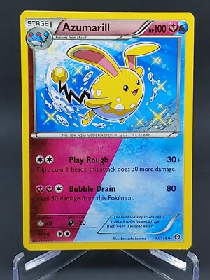 Pokemon Azumarill 77/114 XY Steam Siege LP | eBay