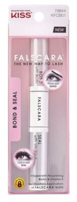 Kiss Falscara Bond & Seal Eyelash Extension Adhesive and Seal - 2 x 0.15 fl oz