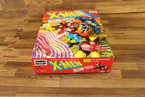 1992 Rose Art The Uncanny X-Men Wolverine Jigsaw Puzzle 100 Pieces 08035 SEALED - Picture 4 of 6