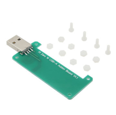 Raspberry Pi Zero W USB-A Addon Board V1.1 USB Connector Expansion Board