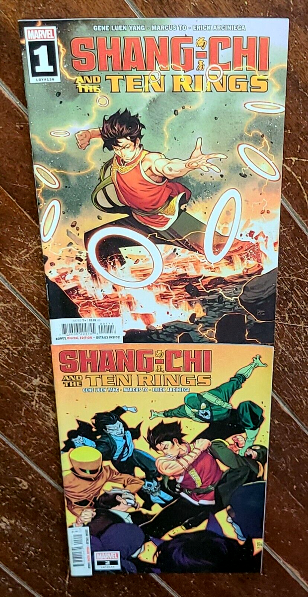 Shang-Chi and the Ten Rings #1A & #2A by Gene Luen Yang, (2022