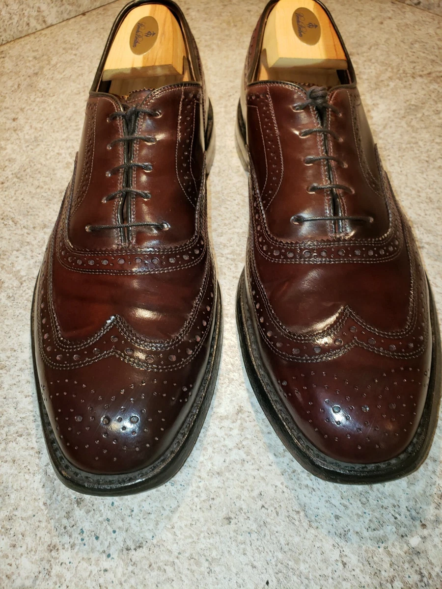 Beautiful Johnston & Murphy Crown Aristocraft Shell Cordovan 11.5 B