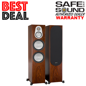 walnut floor standing speakers