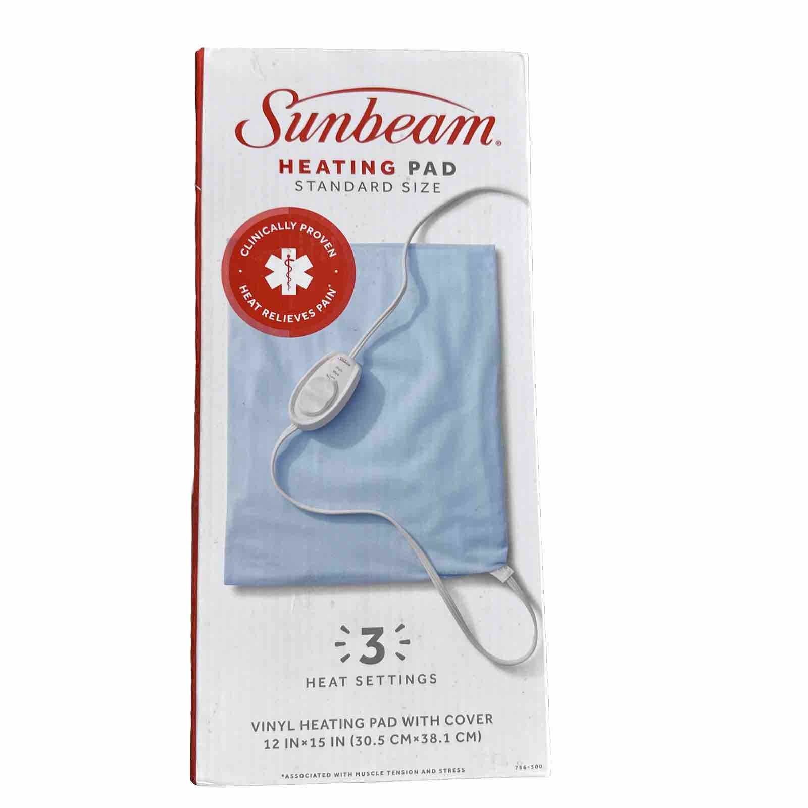 Sunbeam Heating Pad Sponge for Moist Heating Option, 12 x 15", Blue eBay
