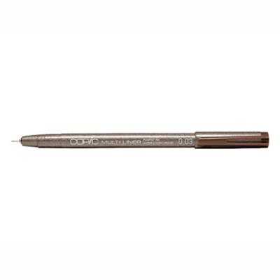 TOO Copic Multiliner 0,03 braune Tinte auf Pigmentbasis JAPAN-IMPORT
