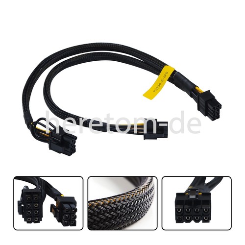 8Pin zu 6+8Pin GPU Netzteil Kabel 215MM 43FF0 für Dell Präzision 3930 35CM - Bild 6 von 16