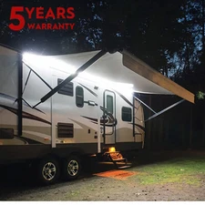 12V Interior 2835 LED Light Strip White Light Switch Enclosed Cargo Trailer RV